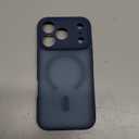 ESR for iPhone 17 Pro Case with Stash Stand, Camera Control Cover Compatible with MagSafe, Military-Grade Drop Protection Magnetic Phone Case, Scratch-Resistant Back Cover,Frosted Blue