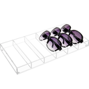 MyGift Acrylic Sunglass Organizer,glasses holder, Eyeglass Case Storage, Eyewear, Jewelry, Makeup and Perfume Display Tray