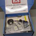 LOCKSTAR Smart Door Lock  Keyless Entry Deadbolt Door Lock  Multiple Entry Methods  APP  Fingerprint Touch ID  Keypad Code  Card FOB  Traditional Key  Smart Home Devices (Black)