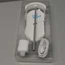 TopMade 5 in 1 Headphone Stand for Desk with Wireless Charger & USB Charging for iPhone/AirPods/iWatch, Universal Desktop Gaming Headset Holder for Airpods Max, Bose, Beats, Razer and More, White