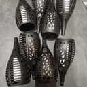 8 Pack Solar Outdoor Garden Lights, Solar Tiki Torches Lights with Flickering Flame for Garden Decorations, Waterproof LED Torches Light for Outside Patio Yard Decor