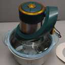 5L Electric Meat Grinder, Stainless Steel Dough Machine, 500w Strong Food Processing Machine, 5-Speed Mode, Used For Dough Stirring, Onion, Meat, Nuts, Fruits, Garlic, Vegetables