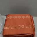 90 Inch Long Moody Boho Blackout Curtains, Terra Cotta Floral Pattern Room Darkening Drapes for Living Room Bedroom 2 Panels Set (50"W x 90"L (Pack of 2))