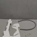 SAMODRA Non-Electric Bidet - Self Cleaning Dual Nozzle (Frontal and Rear Wash) Fresh Water Bidet Toilet Seat Attachment with Independent Adjustable Water Pressure (Classic White)