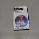 JOBST SensiFoot Diabetic Support Socks for Men and Women with Seamless Toe and Moisture Management - Extra Padding in Toe, Foot, and Heel Area - Mini Crew - Closed Toe - White, Medium