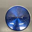 3-in-1 All-Season Wall Hanging Thermometer, Barometer, Hygrometer | Accurate Weather Station for Home and Office | Fahrenheit Edition in/Outdoor, Fahrenheit Edition(Blue)