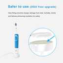 Oral B Electric Toothbrush Replacement Charger, Compatible with Most Oral B Braun Toothbrush Charger Base, Inductive Model 3757, Waterproof IPX7 Portable Travel