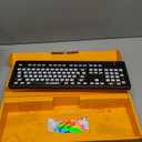 Glorious Gaming - GMMK 3 Barebones Custom Gaming Keyboard Kit with Knob, 100% Mechanical Keyboard Full Size, Modular Gasket System, Hotswappable MX, Sound Dampening Foam, Aluminum Switch Plate (Black)