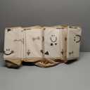 GOGOSO Baby Ball Pit for Toddlers Infant Kids Large Foldable Puppy Dogs Cats Pop Up Corner Ball-pit Big Collapsible Rectangle Soft Play Tent Indoor Outdoor (Balls no include) Beige Smile