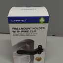 LANMU Wall Mount Holder with Cable Clip Compatible with Shark IX141 IZ462H IZ682H IZ377H IZ376H Pet Cordless Stick Vacuum and Handheld Vac CH951 CH950