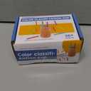 Montessori Wooden Toddler Toys 3-In-1 Fine Motor Skills Learning Set Educational Color Sorting Sensory Toys for 3+ Year Teaches Object Permanence & Cause-Effect Gifts for Boys & Girls