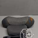 Pillow Massage Neck Hump, Traction Massager with Heat, 3 in 1 Neck Massager Pillow for Shoulder Pain, Deep Tissue Pain Relief,Memory Foam (Gray)