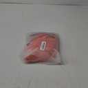 Real Essentials 2 Pack: Womens Active Athletic Performance Mesh Shorts with Pockets Orange/ Grey. M