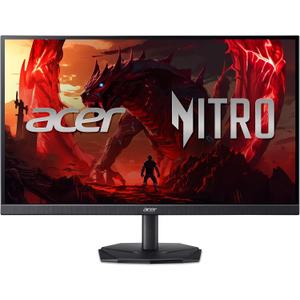 Acer Nitro 23.8 Inch Full HD 1920 x 1080 ZeroFrame Design IPS Gaming Monitor | AMD FreeSync Premium | 200Hz Refresh | Up to 0.5ms | One Display Port 1.2 and Two HDMI 2.0 Ports | KG241Y X1biip