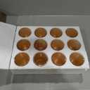 12 Pcs Golden Hobnail Beaded Drinking Glasses, 12 oz Vintage Glassware Set Romantic Water Glasses Tumbler, Water Cups, Clear Embossed Glassware Set for Beer, Juice, Cocktail, Soda, Beverages Amber