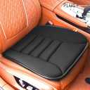 Car Seat Cushion Pad for Driving, Chair Cushion for Office/Truck with Memory Foam, Seat Cushion Comfortable and Durable Black 2" Thick