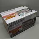 BLACK+DECKER TO1313SBD Toaster Oven, 15.47 Inch, Silver