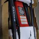 Blackhawk B6350 Black/Red Fast Lift Service Jack - 3.5 Ton Capacity, 28 1/2" L x 13 3/4" W x 6 1/2" H