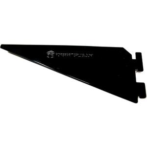 Pop's Parts Plus Lifetime Shed Shelf Brackets - Black Metal Railing Mount Brackets - Qty 2