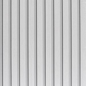 White Wood Slat Wallpaper - Peel & Stick Self-Adhesive (17.5" x 200"), Wood Effect Contact Paper for Walls, Removable DIY Wall Covering for Kitchen, Bathroom & Feature Walls