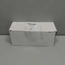 AOZITA 6 Pack Acrylic Qtip Holder Dispenser for Cotton,Swab, Ball, Round Pads, Floss Picks - Clear Plastic Apothecary Jar Set, Bathroom Canister Storage Organization, Vanity Makeup Organizer