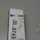 65W USB C Recessed Power Strip, Flush Mount Desktop Recessed Outlet with 4AC & 2 PD GaN USB C & 2 USB-A Ports, 10ft Furniture Hidden Drawer Fast Charging Station for Home Office (White)