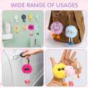 OMyFav 24 PCs Party Favors Keychains - Plush Backpack Keychain Bulk Kids Keychain Cute for Birthday Party Favors for Kids 8-12 Back to School Gifts for Students Classroom Prizes Elementary