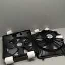 2Pcs Left & Right Radiator Cooling Fan Assembly Replacement for 2007-2009 CR-V HO3120102 HO3110116 19015RZAA01 38615RZAA01