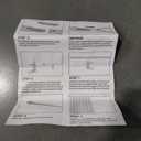 Curtain Track, Ceiling Curtain Track for Room Divider, Ceiling Mount Rail Set with Roller Hooks, White