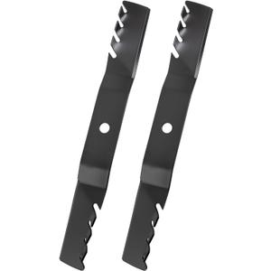 Keycci UC22008 Mulching Mower Blades Fit for John Dee re Z335E Z335M Z345M Z345R X350 X354 X370, UC22008 Mower Blades Compatible with John Dee re 42" Mower Deck, Replaces M170642, 2 Pack