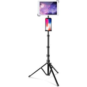 Elitehood iPad Tripod Stand, 65-inch Height Adjustable Tablet Stand Holder | 360° Rotating Tablet Tripod Stand for Music, Compatible with iPad Pro 13 12.9 11 Air and All 4-14.5 Inch Tablets