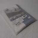 Deep Dream Tablecloth, Embroidered Waterproof Table Cloth Cotton Linen Wrinkle Free Anti-Fading Tablecloths Washable Dust-Proof Table Cover for Kitchen Dinning Party Christmas, 55 x 55 Inch - Grey/Blue 