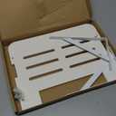 Small Mini Projector Shelf, Modem Shelf, Router Shelf, Floating Projector Wall Mount, Projector Shelf for Wall, Holder Stand Accessories White