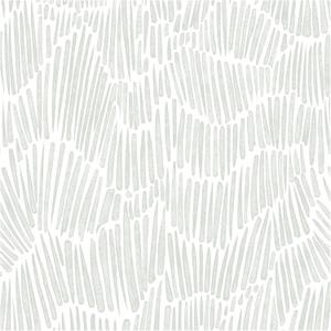 Theper Green Wallpaper 17.3"393" Modern Striped Wallpapers Peel and Stick Wallpaper Vinyl Boho Removable Self Adhesive Wallpaper for Bedroom Waterproof Wall Paper White and Green Contact Paper