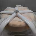YEEZEE Rolling Stool Heavy Duty 400lbs: No Squeak, No Tip, Beige