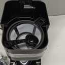 Small Single Serve Coffee Maker, Fast Brew One Cup Coffee Machine for K Cup and Grounds, 6 to 12 oz. Brew Sizes, Capsule Coffee Machine with Descaling Reminder and Viewing Tank, Black (9.45 Inches)