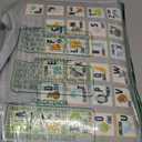 Qizfun Busy Board Montessori Toy for Toddlers, Educational Sensory Learning Toy for Fine Motor Skills, Preschool Travel Toy for Airplane & Car, Gifts for Boys and Girls