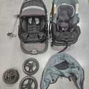 Baby Trend EZ Ride SE Travel System with Secure-Lift Infant Car Seat, Dash Sage, Manufactured Date: 01/07/2026