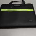 Document Bag,Accordion File Organizer, 13 Pocket Expanding File Folder with Lock & Handle,Portable File Folder Organizer with Labels for Documents Laptop Passports Cards Black