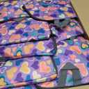 Reginary 40 Pcs Kids Backpacks Bulk, 17" Backpacks 4 Colors Hearts, One Size