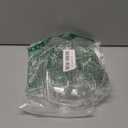 Idyllize 5 Pieces of 6 Inch Clear Thick Plastic Heavy Duty Sturdy Plant Saucer Drip Trays for pots (6'')