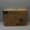 [8-Pack,30 oz]Glass Meal Prep Containers,Glass Food Storage Containers,Airtight lunch Containers with Lids, Microwave, Oven, Freezer and Dishwasher (Gray)