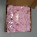 WILLBOND 200 Pieces Mini Faux Flower Heads Cherry Blossom Flowers for Crafts Artificial Silk Plum Blossom Heads for Graduation Cap Home Room Wedding Party Marriage Car Hats, 1.8 Inch (Pink)