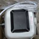 Portable Dryer, 110V 1000W Electric Clothes Dryer Machine, Double Layer Stackable, Stainless Steel, Blue, 15kg Capacity, Front Load, Ideal for Apartments, RV, Families, Campers