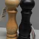 Peugeot Paris U'Select Zirlion Salt And Pepper Mill 9" Set, Natural And Chocolate