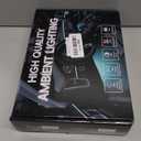 Acrylic Interior Car Ambient Lighting Kits, LED Strip Lights with Wireless APP, Neon Fiber Optic Lights Function LED Strip for Car with Music Modes (18 in 1)