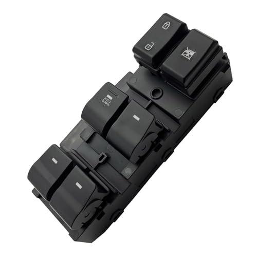 TOP-VIGOR Master Driver Side Window Switch 93570-F2100 Compatible with Hyundai Elantra 2017 2018 2019 2020, 18 Pins Auto Down Switch Only