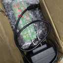 21V Lithium Battery and Charger Cord, 4.0 Ah Battery with Charger Adapter Led Indicator Compatible for Cordless Tiller Cultivator