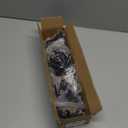 Mkono Hat Rack for Wall Baseball Cap Organizer Hanger with 30 Hooks Modern Metal Hat Holder Wall-Mounted Caps Display for Closet Door Bedroom Entryroom Laundry, Set of 2 (Black, Medium)