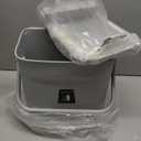 LALASTAR Kitchen Compost Bin for Countertop or Under Sink, Hanging Small Trash Can with Lid for RV/Office/Bedroom/Dorm, Mountable Indoor Compost Bucket, 9L/2.4 Gal, Grey